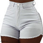 Hot Summer Women Casual High Waiste Short Mini Button Short Pants Black White Sexy Shorts