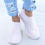 2020 Women Sneakers Fashion Socks Shoes Casual White Sneakers Summer knitted Vulcanized Shoes ladies Trainers Tenis Feminino