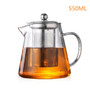 3sizes High quality Heat Resistant Glass Teapot Chinese kung fu Tea Set Puer Kettle Coffee Glass Maker Convenient Office Tea Pot