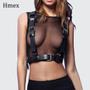 Women Sexy Leather Body Bondage Cage Sculpting Harness Waist  Belt Straps Garter Belts Waistband Harajuku Punk Suspenders