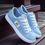 Women Canvas shoes Sneakers 2020 Hot Solid Lace-up Superstar Shoes for Girls Non-slip Size 35-42 Zapatillas mujer