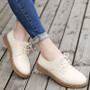 Women Flats Leather Oxford Shoes New Fashion Women Shoes Casual Moccasins Loafers Ladies Shoes Sapatilhas Zapatos Mujer