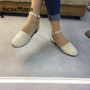 SexeMara New Handmade Women Genuine Leather Shoes college style soft Cowhide flat Ladies Shoes Comfortable Driving female Shoes