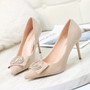 Women Classic Shoes High Heel Pumps Fashion 2019 Ladies Pointed Toe Wedding Dress Shoes Female Thin Heels Zapatos Mujer  Autumn