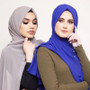 Plain Bubble Chiffon Hijab Shawl Scarf Women 2019 Solid Color Long Shawls and Wraps Muslim Hijabs Scarves Ladies Foulard Femme