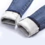 Winter Warm Jeans Woman 2019 High Waist Casual Velvet Ladies Trousers Female Pantalon Denim jeans for Women Pants Plus size