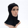 2019 Full Cover Inner Hijab Caps Muslim Turban Hat For Women Islamic Underscarf Bonnet Solid Modal Neck Head Under Scarf Hats