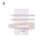 1 Set Solid Pearl Hair Clips for Women Hair Barrette Fashion Hairpins Snap Barrettes Trendy Handmade Hair Styling Accessories