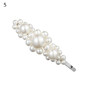 Fashion Pearl Hair Clip for Women Elegant Korean Design Snap Barrette Stick Hairpin Hair Styling Accessories