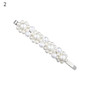 Fashion Pearl Hair Clip for Women Elegant Korean Design Snap Barrette Stick Hairpin Hair Styling Accessories