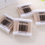 100pcs Cotton Swab Bamboo Cotton Buds Micro Brushes Ear Sticks Reusable Cotton Swab Wadded Sticks Wooden Ears Cleaning Tools