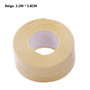 PVC Adhesive Tape Durable Use 1 ROLL Kitchen Bathroom Wall Sealing Tape Gadgets Waterproof Mold Proof 3.2mx3.8cm/2.2cm