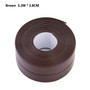 PVC Adhesive Tape Durable Use 1 ROLL Kitchen Bathroom Wall Sealing Tape Gadgets Waterproof Mold Proof 3.2mx3.8cm/2.2cm