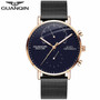 2019 Mens Watches GUANQIN Top Brand Luxury Luminous Clock Men Business Full Steel Creative Quartz Wrist Watch Relogio Masculino