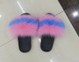 Women Furry Slippers Summer 2019 Ladies Shoes Cute Plush Fox Hair Fluffy Slipper Sliders Home Indoor Outdoor Women's Slippers