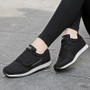 Summer Autumn Breathable Mesh Sneakers Trainers Women Sports Shoes Tenis Feminino Casual Flat Shoes Tennis Ladies Sneakers Black