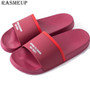 RASMEUP Women Flat Slides Women's Beach Flip Flops 2019 Summer Casual Non-slip Indoor House Home Comfortable Lady Slipper Shoes