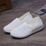 Summer 2019 women's breathable mesh casual shoes fashion flats shoes women shallow white slip-on loafers shoes