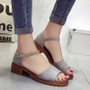 Platform shoes in summer  shoes fashion buckle solid women sandals party shoes