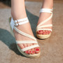 Hot Women Sandals Fashion Female Beach Shoes Wedge Heels Shoes Comfortable Platform Shoes