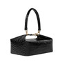Women crocodile box bag handbag Retro PU Leather Shoulder alligator Pattern Bags