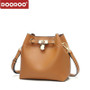 DOODOO Bags Handbags Women Famous Brands Tote Bucket Bag Female Shoulder Crossbody Bags Pu Leather Top-handle Bag Bolsa Feminina