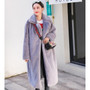 Nagodo Faux Rabbit Fur Coat 2018 Winter Long Mink Fur Coat Women Loose OverCoat Luxury Thicken Warm Oversize Female Plush Coat