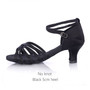 Women Salsa Dance Shoes Ballroom Tango Latin Dance Shoes 5cm 7cm Heel Woman Salsa Dancing Shoes High-Heeled Adult Soft Outsole