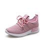 New Arrival Breathable Flat Shoes Woman Summer Ladies Casual Shoes Lightweight Pink Soft Sneakers Women Zapatos Mujer