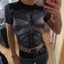 2018 Women's Black 3D Print Batman Spider-Man Compression Shirt Short Sleeve T-Shirt Cosplayer Shirt Gyms MMA Fitness Sweatshirt