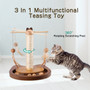 Multifunctional Rotating Cat Scratching Toy