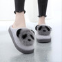 Women's Winter Home Slippers Cartoon Lucky Panda Shoes Non-slip Soft Winter Warm House Slippers Indoor Bedroom Lover Floor Shoes