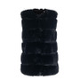 Glamaker Black fashion sleeveless faux fur coat Female sexy rabbit fur vest furry coat Winter sexy solid rabbit fur vest women