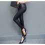 Sexy Women Leggings Faux Leather Slim Fit Pants Elastic Stretchy Pants