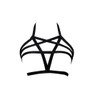 Sexy Women Harness Bra Gothic Pentagram Belt Bra