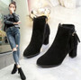 Womens Short Booties Ankle Boots Winter Women Martin Boots Shoes