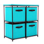 Drawer Storage Chest Shelf Unit Storage Cabinet Multi-Bin Organizer