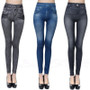 New Fashion Jeans Women Pencil Pants High Waist Jeans Sexy Slim Elastic Skinny Pants Trousers Fit Lady