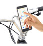 Bicycle Handlebar Mount Universal Adjustable Sport Bike Phone Holder with 3M Tape and Hex Wrench for IOS Android Smart-phones GPS