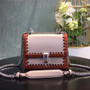 100% Genuine cow Leather Luxury Handbags Bags Designer Crossbody Bags For Women Famous Brand Runway  full handmade 092201