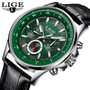 LIGE Mens Watches Waterproof Top Brand Luxury Quartz Watch Men Sport Watch Fashion Casual Military Clock Male Relogio Masculino