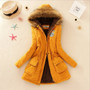 ZHENBAILI Winter Jacket Women ParkaS Warm Jackets Fur Collar Long Coats Parka Hoodies Office Lady Cotton Plus Size Hot