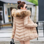 womens winter jackets and coats 2018 Parkas for women 4 Colors Wadded Jackets warm Outwear With a Hood Large Faux Fur Collar