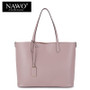 NAWO Red Casual Women Tote Bags Large Capacity Leather Handbags New Fashion Famous Designer Brand Ladies shoulder Shopping Bags