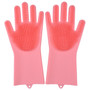 Magic Silicone Cleaning Gloves Silicon Dusting Dish Washing Gloves Kitchen Cleaning Tableware Washing-up Gloves Dish Washing