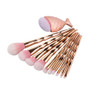 1pcs Diamond Fish Makeup Brush Set Foundation Blending Power Eyeshadow Contour Concealer Blush Cosmetic Beauty Make Up