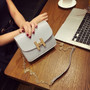 new trend women handbags, fashion simple flap, retro Korean version shoulder bag, chain woman messenger bag.