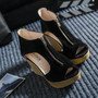 Summer Shoes Woman Platform Sandals Women Soft Leather Casual Peep