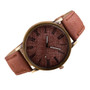 Men watches – Retro leather analog