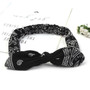 Women Suede Soft Headbands Vintage Cross Knot Elastic Hairbands